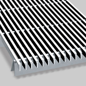 commercial entrance mat / stainless steel