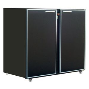 commercial refrigerator / double door / undercounter / stainless steel