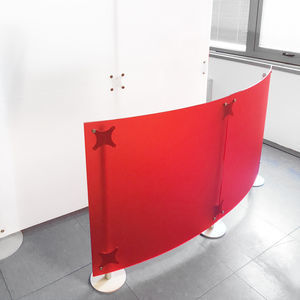 floor-mounted office divider