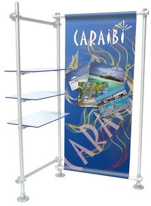 glass display rack