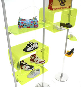 shelving system with rods