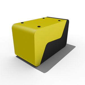 contemporary pouf