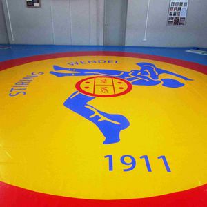wrestling mat