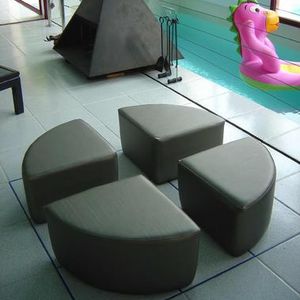 contemporary pouf