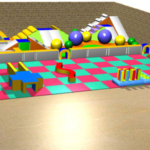 foam foam motor skills parcourse 1