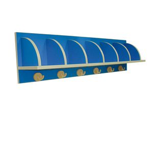 wall-mounted coat rack