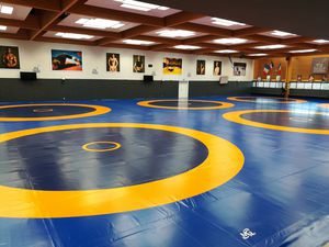 wrestling mat