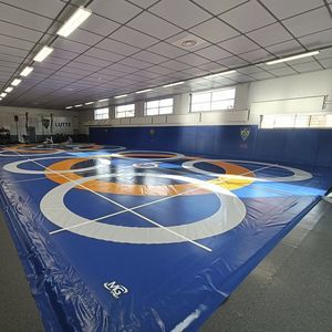 wrestling mat