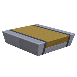 contemporary public bench