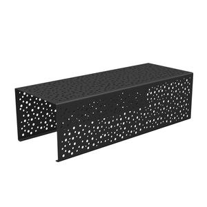 contemporary public bench