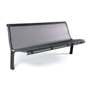 contemporary public bench