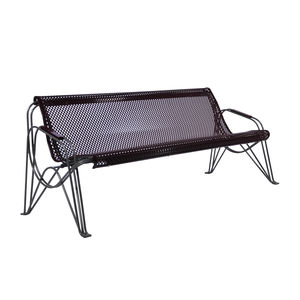 contemporary public bench