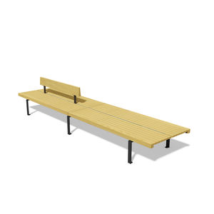 traditional public bench