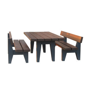 contemporary picnic table