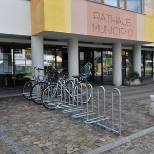 floor-mounted bike rack