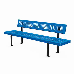 contemporary public bench