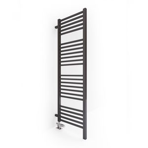 hot water towel radiator / electric / metal / contemporary