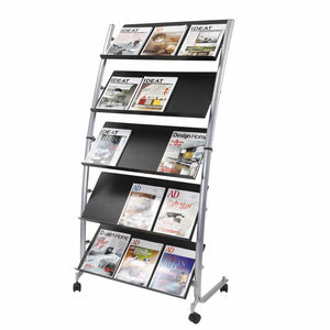 metal brochures rack