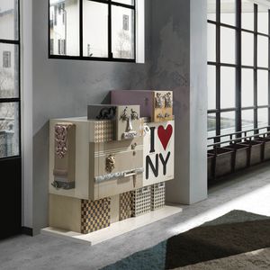 contemporary entryway cabinet