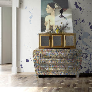 contemporary chest of drawers / wooden / custom / multi-color