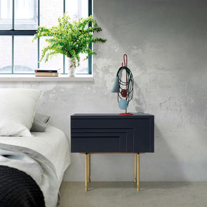 contemporary bedside table