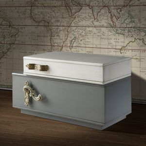 contemporary bedside table / lacquered wood / rectangular / with drawer