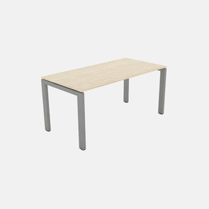wooden desk / laminate / aluminium / contemporary
