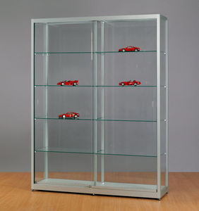 Contemporary display case - CORNER WMS 500 - SDB Vitrinebouw BV - glass ...