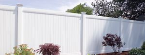 fence with panels