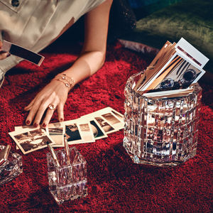 crystal candle holder