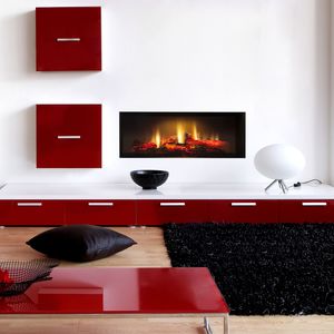 Electric fireplace insert - DIMPLEX CASSETTE L PEBBLES - Kamin-Design ...