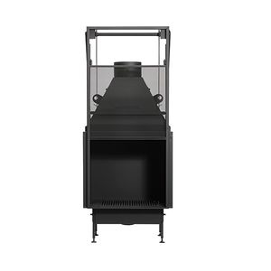 closed wood hearth