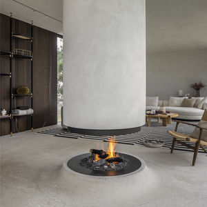 natural gas fireplace
