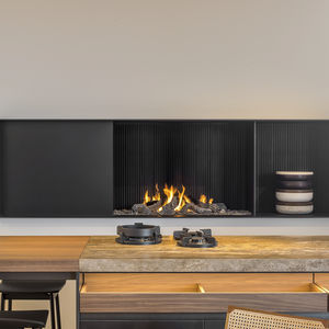 natural gas fireplace