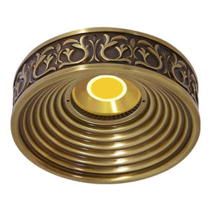 surface mounted downlight / LED / round / metal