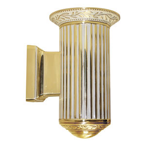 traditional wall light / metal / LED / golden