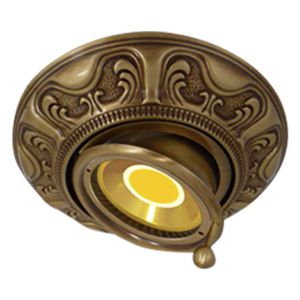 recessed ceiling spotlight / indoor / LED / round