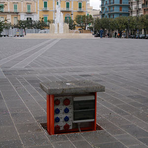 electrical distribution bollard 1