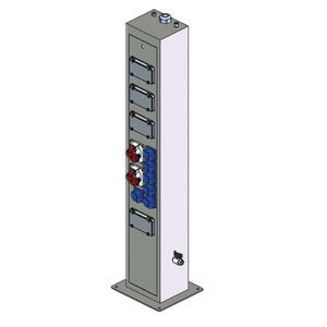 electrical distribution bollard