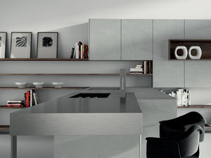 stainless steel countertop / kitchen