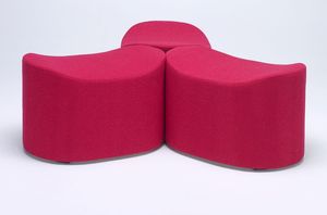 contemporary pouf