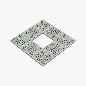 square tree grate