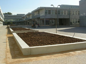concrete planter