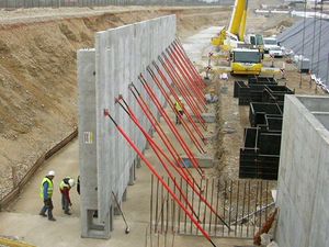 reinforced concrete sheet pile
