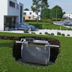 concrete septic tank