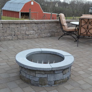 wood-burning fire pit