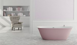 oval bathtub