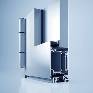 aluminum door profile / thermally-insulated / security / acoustic