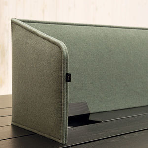 desk mounted office divider