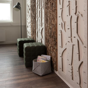 contemporary pouf